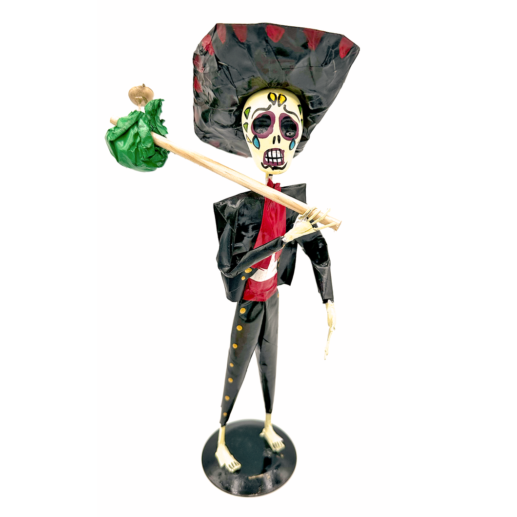Mexican Handmade Paper Maché - Mariachi Los Muertos - El Niño Perdido