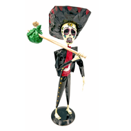 Mexican Handmade Paper Maché - Mariachi Los Muertos - El Niño Perdido Art & Decor Muertolandia.com