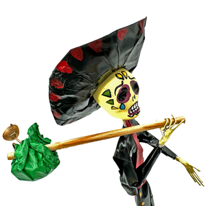 Mexican Handmade Paper Maché - Mariachi Los Muertos - El Niño Perdido