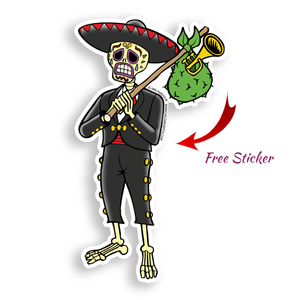 Mexican Handmade Paper Maché - Mariachi Los Muertos - El Niño Perdido