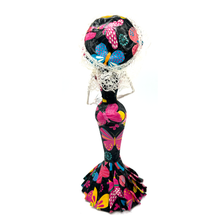 Load image into Gallery viewer, Mexican Handmade Paper Maché – Catrina Hijas de Jalisco – La Yegua Art &amp; Decor Muertolandia.com