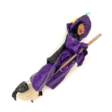 Load image into Gallery viewer, Mexican Handmade Paper Maché - Catrina - Flying Bruja Witch Art &amp; Decor Muertolandia.com