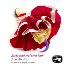 Load image into Gallery viewer, Handmade Mexican Corn Husk Tamal - Christmas Navidad Dancer Art &amp; Decor Mexico LA