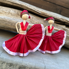 Load image into Gallery viewer, Handmade Mexican Corn Husk Tamal - Christmas Navidad Dancer Art &amp; Decor Mexico LA