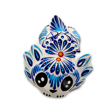 Load image into Gallery viewer, Handmade Mexican Calavera Ajolote Art &amp; Decor Muertolandia.com Talavera