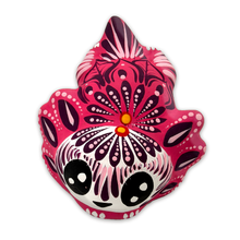 Load image into Gallery viewer, Handmade Mexican Calavera Ajolote Art &amp; Decor Muertolandia.com Magenta