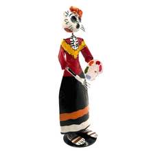 Load image into Gallery viewer, Mexican Handmade Paper Maché – Hello Kitty Catrina Art &amp; Decor Muertolandia.com