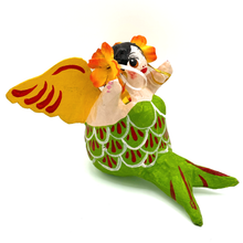 Load image into Gallery viewer, Handmade Paper Maché - Guardian Sirena Angel