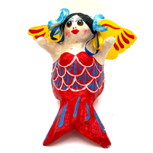 Load image into Gallery viewer, Handmade Paper Maché - Guardian Sirena Angel