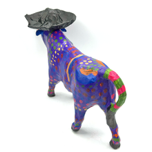 Load image into Gallery viewer, Handmade Paper Maché Toro Relajo – Large Size Art &amp; Decor Muertolandia.com