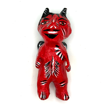Load image into Gallery viewer, Handmade Paper Maché Judas Figure – Red Diablo Art &amp; Decor Muertolandia.com