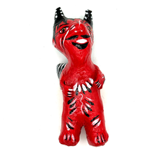 Load image into Gallery viewer, Handmade Paper Maché Judas Figure – Red Diablo Art &amp; Decor Muertolandia.com