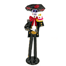 Load image into Gallery viewer, Mexican Handmade Paper Maché - Mariachi Los Muertos - El Cumpleaños (Las Mañanitas)