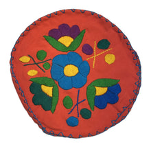 Load image into Gallery viewer, Handmade Embroidered Tortilla Holder/Warmer (Tortillero) Home &amp; Kitchen Mexico Orange 2