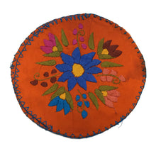 Load image into Gallery viewer, Handmade Embroidered Tortilla Holder/Warmer (Tortillero) Home &amp; Kitchen Mexico Orange 4