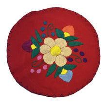 Load image into Gallery viewer, Handmade Embroidered Tortilla Holder/Warmer (Tortillero) Home &amp; Kitchen Mexico Red 1
