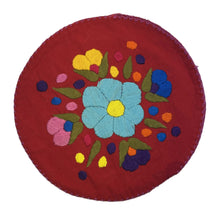 Load image into Gallery viewer, Handmade Embroidered Tortilla Holder/Warmer (Tortillero) Home &amp; Kitchen Mexico Red 3