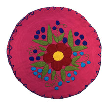 Load image into Gallery viewer, Handmade Embroidered Tortilla Holder/Warmer (Tortillero) Home &amp; Kitchen Mexico Pink 1
