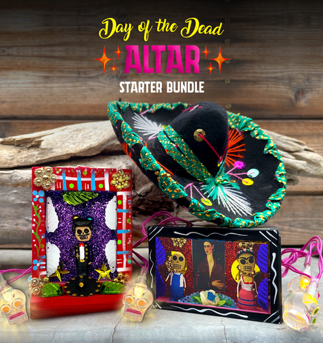 Day of the Dead Altar Starter Bundle Shadow Boxes Muertolandia.com