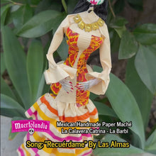 Load image into Gallery viewer, Mexican Handmade Paper Maché - La Calavera Catrina - La Barbi
