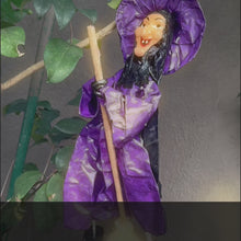 Load image into Gallery viewer, Mexican Handmade Paper Maché - Catrina - Flying Bruja Witch