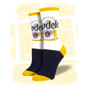 Women's "Modelo Cerveza Beer" Socks