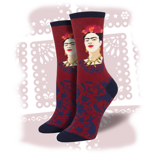 Women's Frida Kahlo "Fearless Frida" Socks