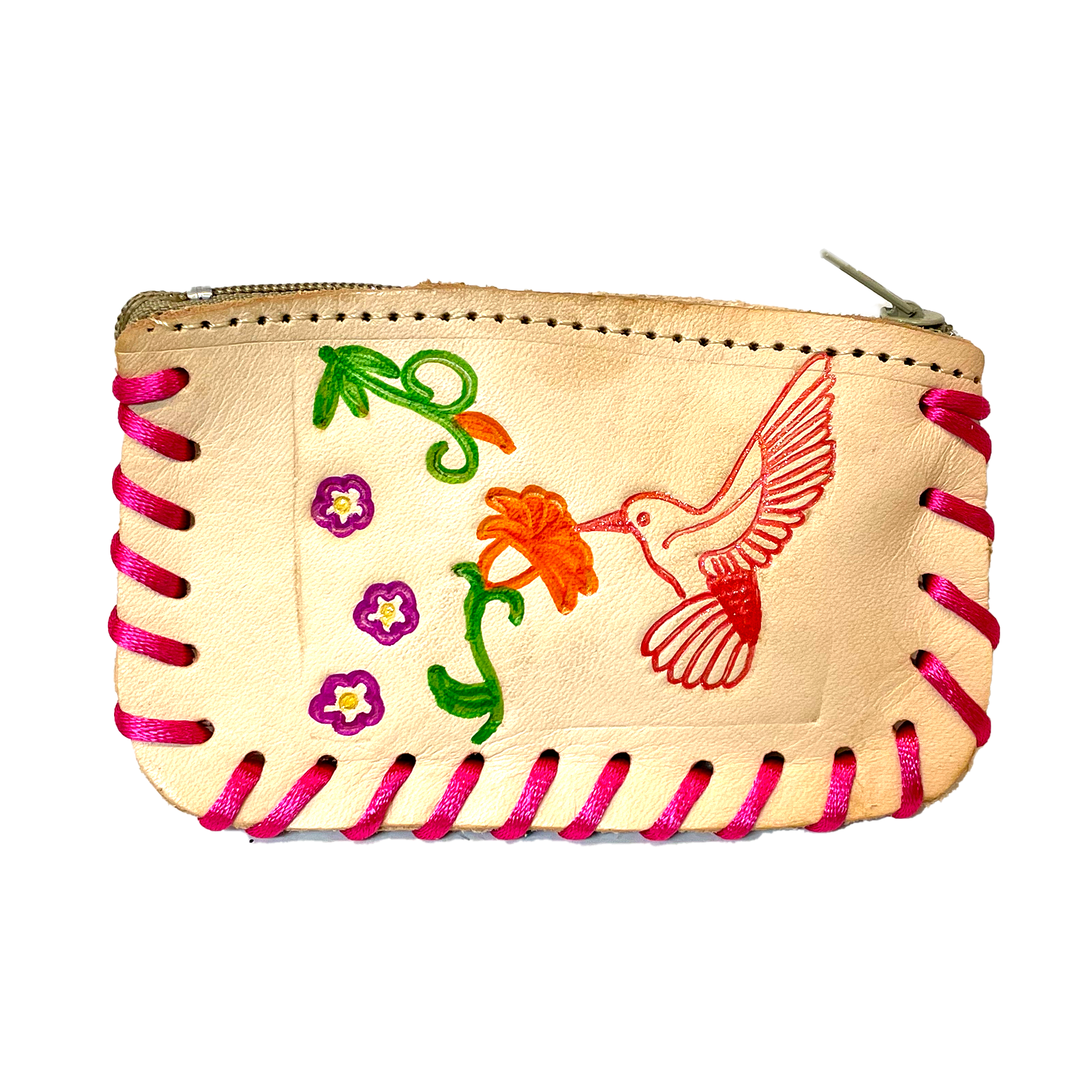 Mexican leather coin purse online