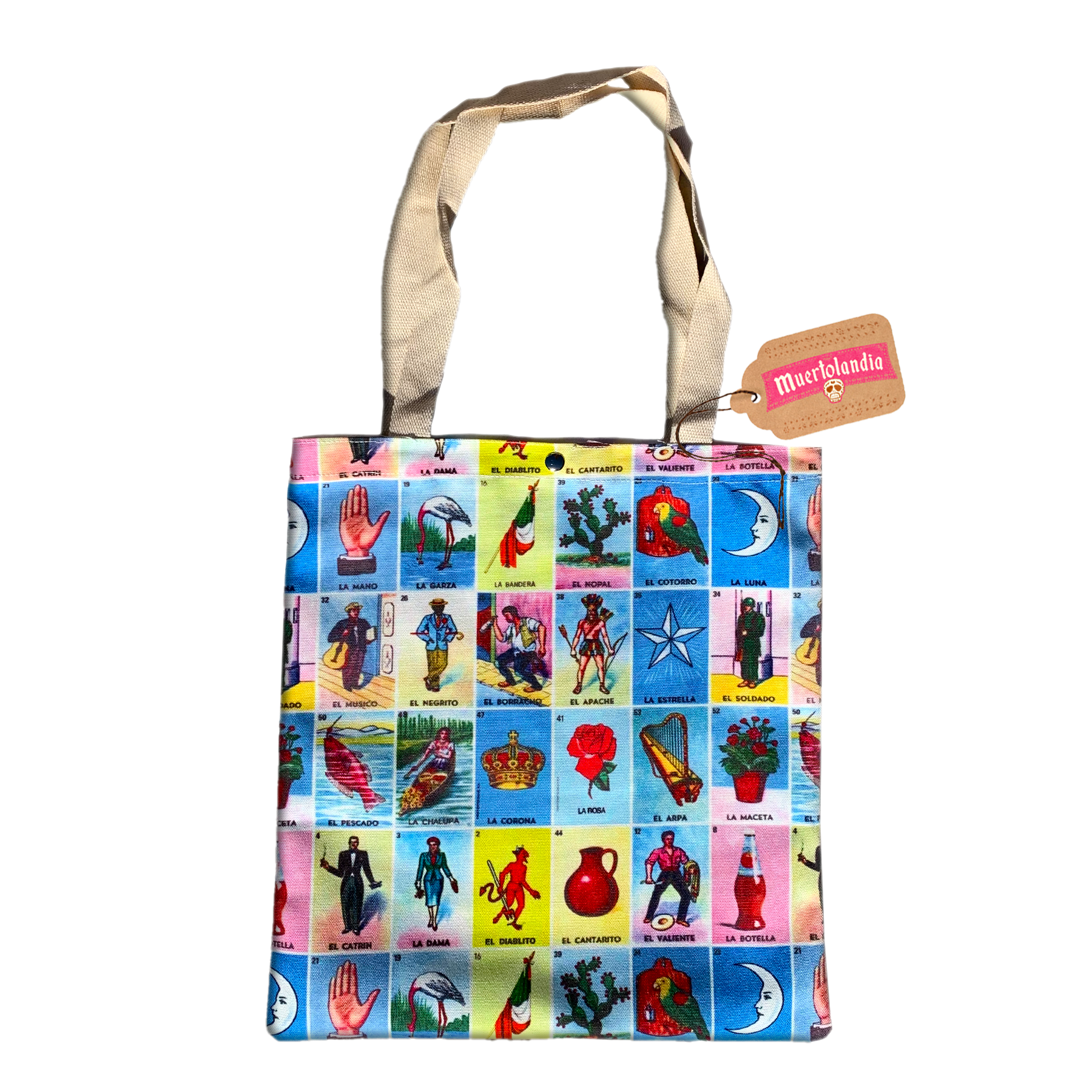Lotería Tote Bag – Muertolandia.com