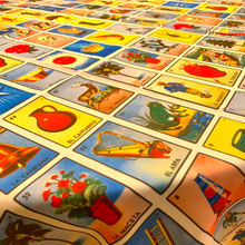 Load image into Gallery viewer, Mexican Lotería Tablecloth