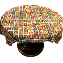 Load image into Gallery viewer, Frida Mexican Lotería Design Tablecloth