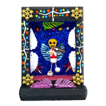 Load image into Gallery viewer, Handmade Shadow Box Nicho - Mariachi &quot;Cielito Lindo&quot;