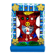 Handmade Shadow Box Nicho - Mariachi 