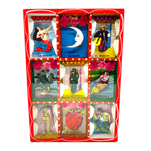 Load image into Gallery viewer, Handmade Framed 3D Loteria Art Piece