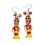 Handmade Earrings - Chapulín Jewelry Mexico   