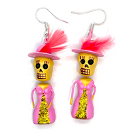 Handmade Earrings - Catrína Jewelry Mexico   