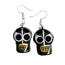 Load image into Gallery viewer, Handmade Earrings - Luchadores Lucha Libre, Mexican Wrestlers, Masks