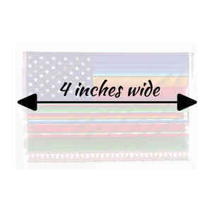 American Serape Flag Sticker