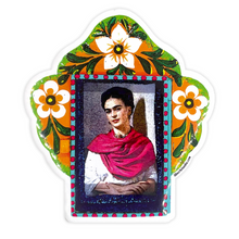 Load image into Gallery viewer, Frida Flower Frame Sticker