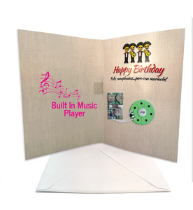 Mariachi Musical Birthday Card + Gift Bundle