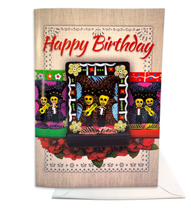 Mariachi Musical Birthday Card + Gift Bundle