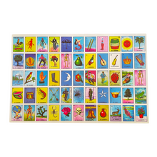 Load image into Gallery viewer, Mexican Lotería Card Design Placemats (4 Piece Set)