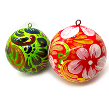 Load image into Gallery viewer, Handmade Mexican Christmas Navidad Ornaments - Folklorico Collection (2 Pack)