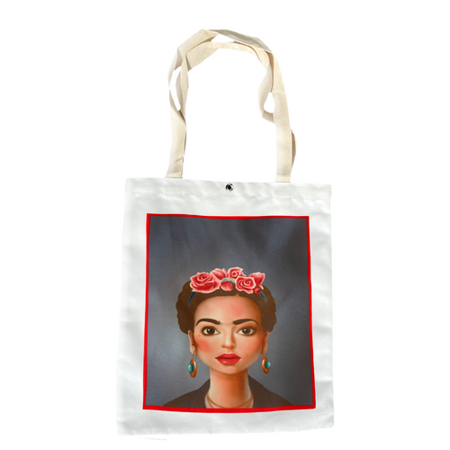 Frida Canvas Tote Bag