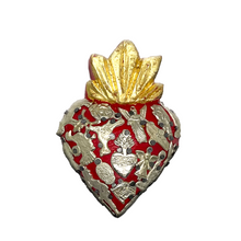 Load image into Gallery viewer, Handmade Solid Wood Carved Mexican Milagro Hearts - Miracle Flair Series
