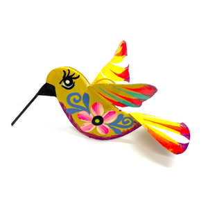 Handmade Tin Magic Hummingbird - Colibrí Magico