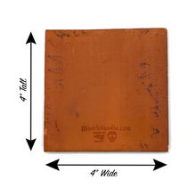 Load image into Gallery viewer, Handmade Clay Tile and Stand - El Veez Rockero