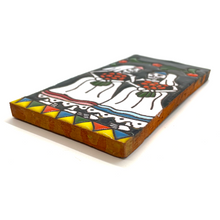 Load image into Gallery viewer, Handmade Mexican Clay Tile and Stand - Novias (Tall) Tile Mexico   