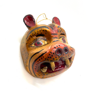 Handmade and Painted - Mexican Ceremonial Folk Mask - Fantastical Animals