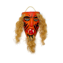 Load image into Gallery viewer, Handmade and Painted - Mexican Ceremonial Folk Mask - Barbudos